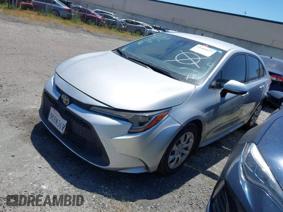 2020 Toyota Corolla LE with VIN JTDEPRAE0LJ080690, listed as a IAAI auction lot 41905637 with 32,904 mi miles and . Bid and sale history available at DreamBid. Image 23.