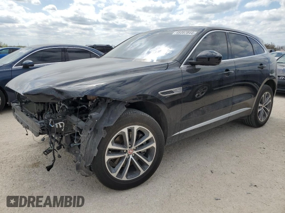 2021 Jaguar F-Pace with VIN SADCK2EX2MA686264, listed as a Copart auction lot 45357844 with 17,230 mi miles and . Bid and sale history available at DreamBid. Image 1.