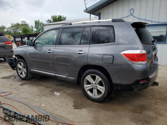 2011 Toyota Highlander Limited с VIN 5TDDK3EH4BS089227, выставлен на аукционе Copart как лот 62588735 с пробегом 219 111 миль миль и Списание • Salvage title. История ставок и продаж доступна на DreamBid. Изображение 2.