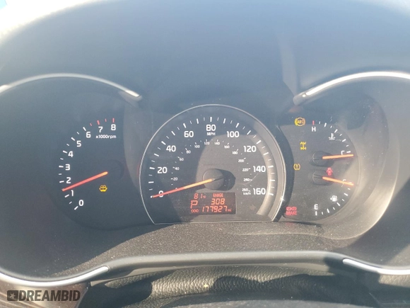 2015 Kia Sorento LX with VIN 5XYKTDA7XFG552496, listed as a Copart auction lot 46429435 with 177,927 mi miles and Salvage Title. Bid and sale history available at carsss.com. Image 9.