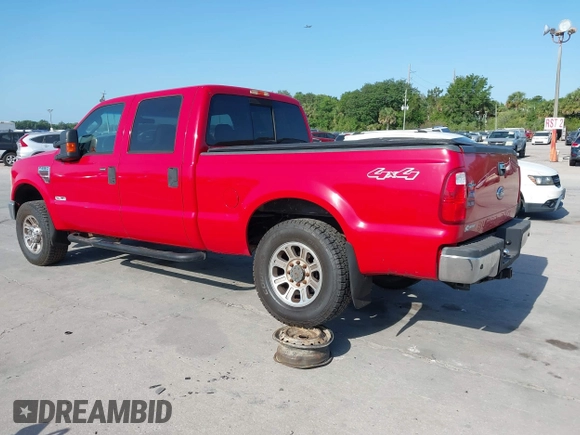 2008 Ford Super Duty F-250 SRW XL with VIN 1FTSW21R48EA40368, listed as a IAAI auction lot 42132847 with 254,993 mi miles. Bid and sale history available at carsss.com. Image 3.