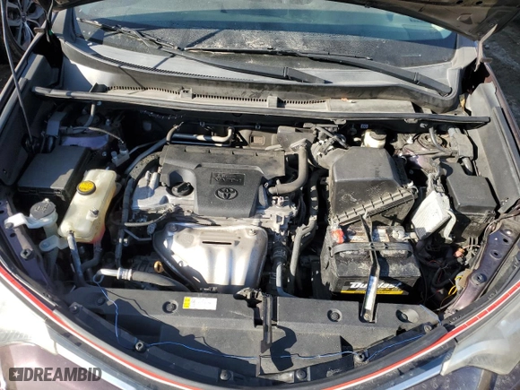 2017 Toyota RAV4 XLE with VIN 2T3RFREV4HW689398, listed as a Copart auction lot 83002754 with 55,107 mi miles and Salvage Title. Bid and sale history available at carsss.com. Image 12.