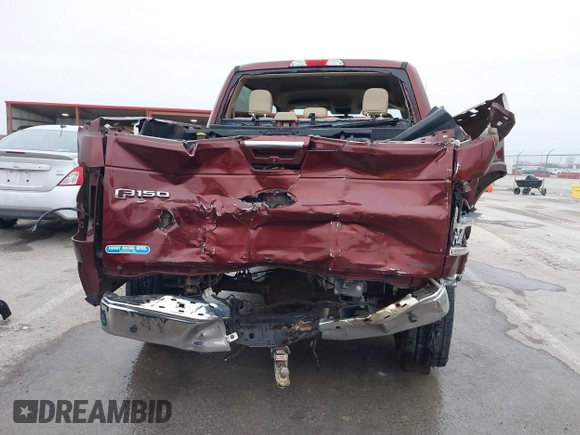 2015 Ford F-150 XLT with VIN 1FTEW1EF6FKE29664, listed as a IAAI auction lot 41548851 with 280,811 mi miles. Bid and sale history available at carsss.com. Image 16.