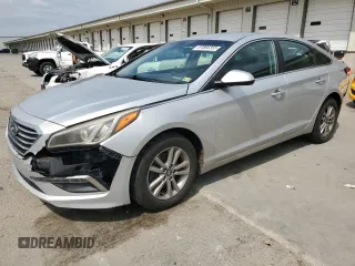 2015 Hyundai Sonata SE z VIN 5NPE24AFXFH015353, wystawiony jako Copart lot #57066355 z przebiegiem 212 042 mil mil oraz Szkoda całkowita • Salvage title. Historia ofert i sprzedaży dostępna na DreamBid. Obrazek 1.