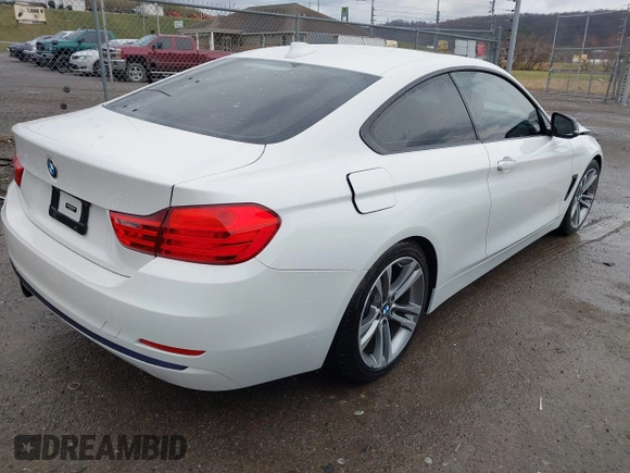 2014 BMW 4 Series 428i with VIN WBA3N3C58EF712202, listed as a IAAI auction lot 41843517 with 90,958 mi miles and . Bid and sale history available at DreamBid. Image 4.