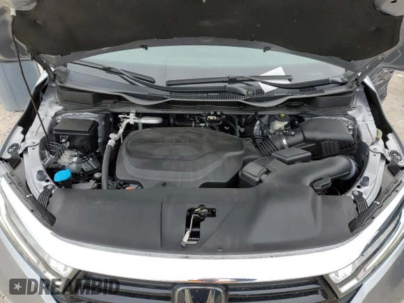 2021 Honda Odyssey EX with VIN 5FNRL6H59MB044233, listed as a Copart auction lot 88403685 with 38,094 mi miles and Salvage Title. Bid and sale history available at DreamBid. Image 12.