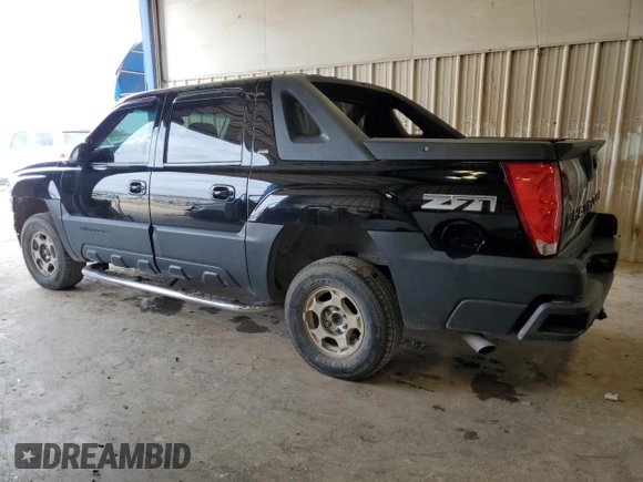 2003 Chevrolet Avalanche with VIN 3GNEK13T33G111841, listed as a Copart auction lot 71664204 with 216,045 mi miles and Salvage Title. Bid and sale history available at carsss.com. Image 2.