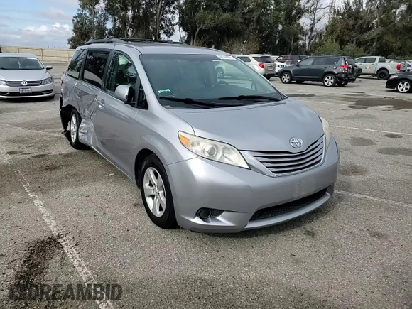 2015 Toyota Sienna LE AAS with VIN 5TDKK3DC5FS584877, listed as a Copart auction lot 50744255 with 164,556 mi miles and Salvage Title. Bid and sale history available at carsss.com. Image 11.