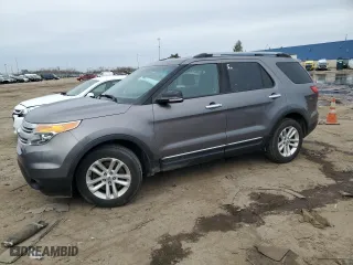 2013 Ford Explorer XLT with VIN 1FM5K7D89DGB62047, listed as a Copart auction lot 51824725 with NaN miles and Clean Title. Bid and sale history available at carsss.com. Image 1.