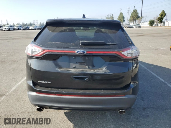 2015 Ford Edge SE with VIN 2FMTK3G86FBC34683, listed as a Copart auction lot 63339425 with 116,973 mi miles and Salvage title. Bid and sale history available at DreamBid. Image 6.