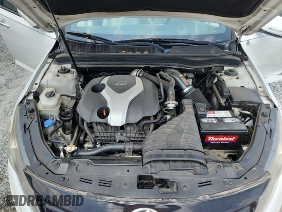 2013 Kia Optima SX with VIN 5XXGR4A61DG115693, listed as a Copart auction lot 62468505 with 149,508 mi miles and Salvage title. Bid and sale history available at DreamBid. Image 11.