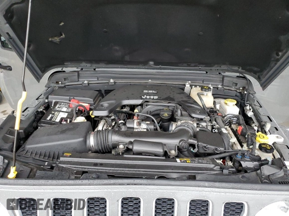 2021 Jeep Wrangler Unlimited Sahara Altitude с VIN 1C4HJXEG9MW512731, выставлен на аукционе Copart как лот 56205765 с пробегом 58 426 миль миль и Списание • Salvage title. История ставок и продаж доступна на DreamBid. Изображение 11.