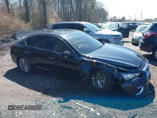 2024 Infiniti Q50 Luxe with VIN JN1EV7BR6RM632411, listed as a IAAI auction lot 41903452 with 5,623 mi miles and . Bid and sale history available at DreamBid. Image 13.