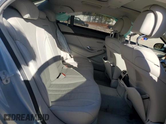 2015 Mercedes-Benz S-Class S 550 with VIN WDDUG8FB3FA105273, listed as a Copart auction lot 86003754 with 71,985 mi miles and Salvage Title. Bid and sale history available at carsss.com. Image 10.