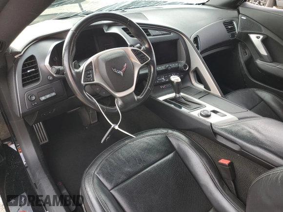 2014 Chevrolet Corvette Z51 2LT with VIN 1G1YK2D76E5127306, listed as a Copart auction lot 86820794 with 43,333 mi miles and Salvage title. Bid and sale history available at DreamBid. Image 8.