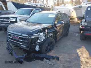 2022 GMC Terrain AT4 with VIN 3GKALYEVXNL312081, listed as a IAAI auction lot 41307897 with 45,555 mi miles. Bid and sale history available at carsss.com. Image 2.