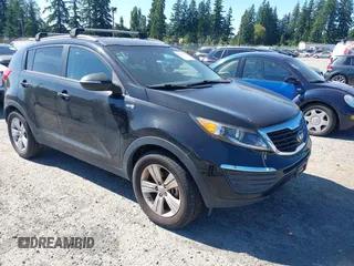 2013 Kia Sportage LX with VIN KNDPBCA21D7450537, listed as a IAAI auction lot 42622932 with 116,603 mi miles and . Bid and sale history available at DreamBid. Image 1.