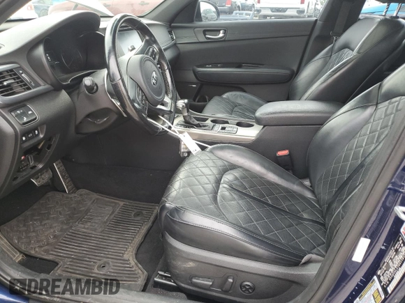 2016 Kia Optima SXL Turbo with VIN 5XXGV4L27GG118110, listed as a Copart auction lot 60284355 with 91,913 mi miles and Salvage title. Bid and sale history available at DreamBid. Image 7.