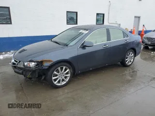 2008 Acura TSX with VIN JH4CL96828C014867, listed as a Copart auction lot 45007535 with 212,607 mi miles and Salvage Title. Bid and sale history available at carsss.com. Image 1.