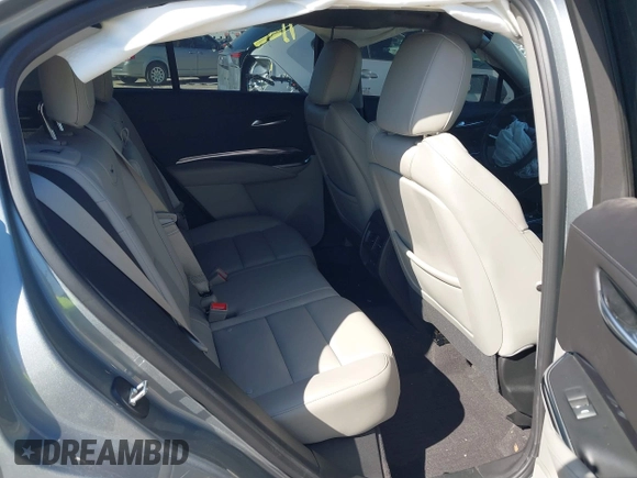 2023 Cadillac XT4 AWD Luxury with VIN 1GYFZBR40PF148068, listed as a IAAI auction lot 41583045 with 35,229 mi miles. Bid and sale history available at carsss.com. Image 8.