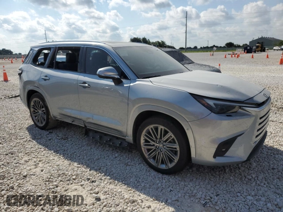 2024 Lexus TX 350 с VIN 5TDAAAA62RS005186, выставлен на аукционе Copart как лот 64697124 с пробегом 2 585 миль миль и Списание • Salvage title. История ставок и продаж доступна на DreamBid. Изображение 4.