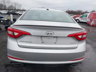 2017 Hyundai Sonata Sport with VIN 5NPE34AF4HH485507, listed as a IAAI auction lot 41853885 with 53,875 mi miles. Bid and sale history available at carsss.com. Image 16.