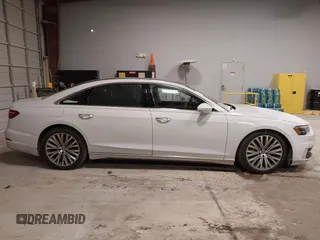 2019 Audi A8 L with VIN WAU8DAF89KN008109, listed as a IAAI auction lot 41636057 with 34,325 mi miles. Bid and sale history available at carsss.com. Image 13.