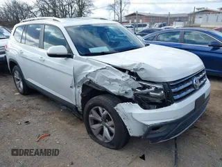 2018 Volkswagen Atlas Launch Edition with VIN 1V2BR2CA5JC513354, listed as a IAAI auction lot 41205605 with 99,793 mi miles and . Bid and sale history available at DreamBid. Image 1.