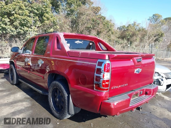 2007 Chevrolet Avalanche LTZ with VIN 3GNFK123X7G135629, listed as a IAAI auction lot 41348757 with 240,170 mi miles and . Bid and sale history available at DreamBid. Image 3.