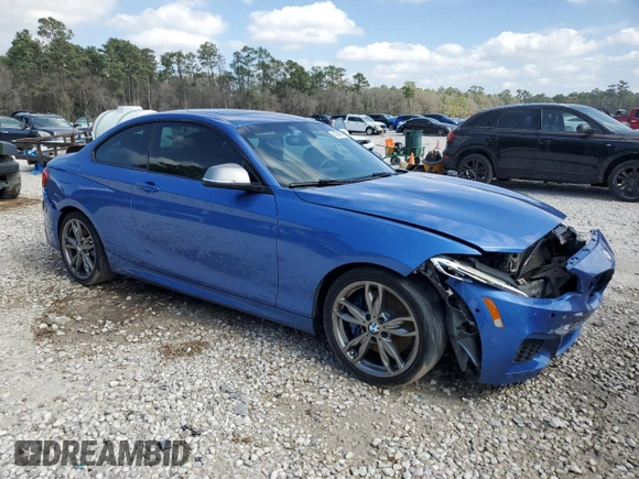 2015 BMW 2 Series M235i with VIN WBA1J7C58FV358750, listed as a Copart auction lot 43540275 with 123,223 mi miles and Salvage Title. Bid and sale history available at carsss.com. Image 4.