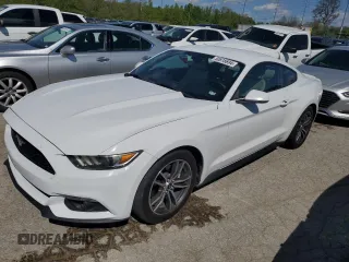 2015 Ford Mustang EcoBoost with VIN 1FA6P8TH6F5377522, listed as a Copart auction lot 50818694 with 126,855 mi miles and Salvage Title. Bid and sale history available at carsss.com. Image 1.