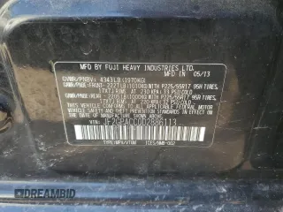 2013 Subaru Crosstrek Premium with VIN JF2GPACC0D2886113, listed as a Copart auction lot 52785875 with Not provided miles and Salvage title. Bid and sale history available at DreamBid. Image 13.
