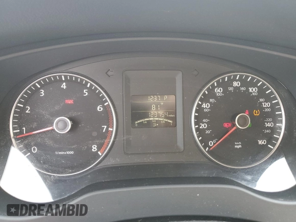 2013 Volkswagen Jetta SE with VIN 3VWDP7AJ7DM372884, listed as a Copart auction lot 60687755 with 123,754 mi miles and Salvage title. Bid and sale history available at DreamBid. Image 9.