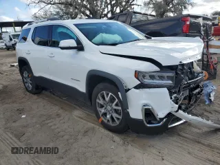 2020 GMC Acadia SLT with VIN 1GKKNMLS4LZ139437, listed as a Copart auction lot 49585185 with Not Provided miles and Salvage Title. Bid and sale history available at DreamBid. Image 4.