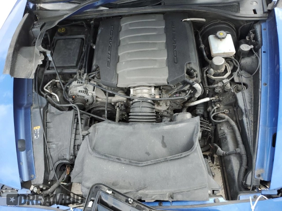 2019 Chevrolet Corvette Grand Sport 1LT with VIN 1G1YW2D73K5114299, listed as a Copart auction lot 48708685 with 56,131 mi miles and Salvage title. Bid and sale history available at DreamBid. Image 11.