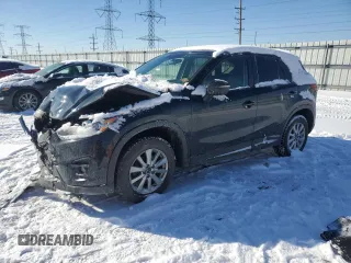 2016 Mazda CX-5 Touring with VIN JM3KE4CY7G0797190, listed as a Copart auction lot 45116385 with 0 mi miles and Salvage Title. Bid and sale history available at carsss.com. Image 1.