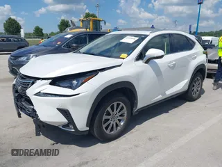 2021 Lexus NX 300 with VIN JTJDARDZ3M5026870, listed as a IAAI auction lot 42559036 with 48,646 mi miles and . Bid and sale history available at DreamBid. Image 2.