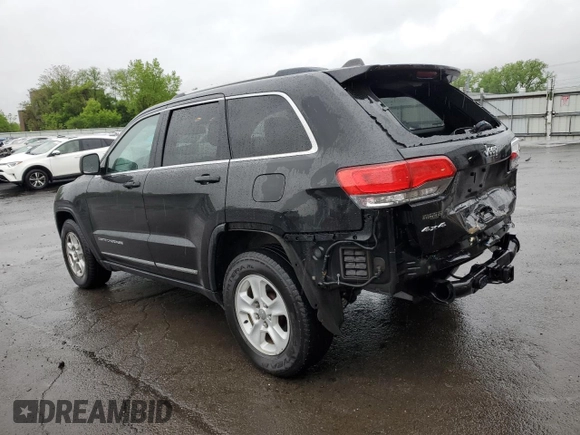 2014 Jeep Grand Cherokee Laredo with VIN 1C4RJFAG6EC371589, listed as a Copart auction lot 55657195 with 129,864 mi miles and Salvage Title. Bid and sale history available at DreamBid. Image 2.