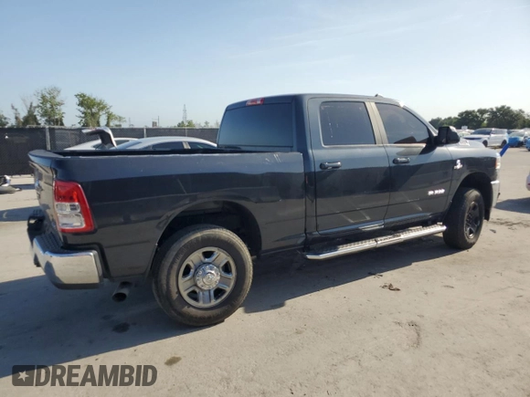 2021 Ram 2500 Big Horn with VIN 3C6UR5DL3MG523160, listed as a Copart auction lot 54698475 with 88,983 mi miles and Salvage title. Bid and sale history available at DreamBid. Image 3.
