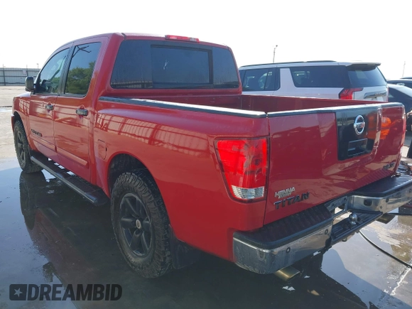 2008 Nissan Titan XE with VIN 1N6BA07D88N316742, listed as a IAAI auction lot 41747636 with 173,362 mi miles. Bid and sale history available at carsss.com. Image 3.