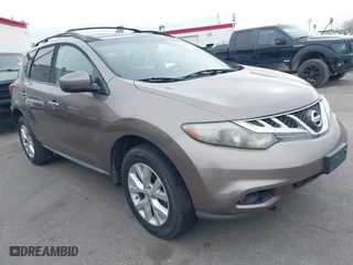 2011 Nissan Murano SV with VIN JN8AZ1MW2BW170248, listed as a IAAI auction lot 41412898 with 205,107 mi miles. Bid and sale history available at carsss.com. Image 1.