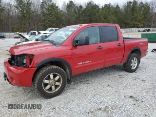 2011 Nissan Titan S with VIN 1N6AA0EC7BN324778, listed as a Copart auction lot 42682875 with 164,933 mi miles and Salvage Title. Bid and sale history available at carsss.com. Image 1.