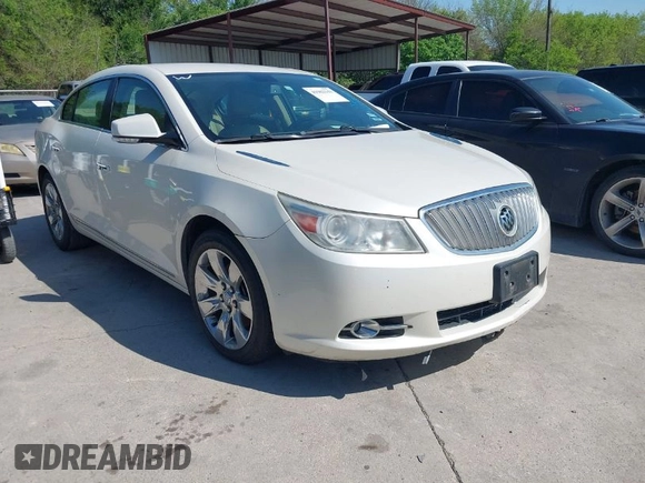 2012 Buick LaCrosse Premium 2 with VIN 1G4GF5E3XCF105798, listed as a IAAI auction lot 41982343 with 214,455 mi miles. Bid and sale history available at carsss.com. Image 1.