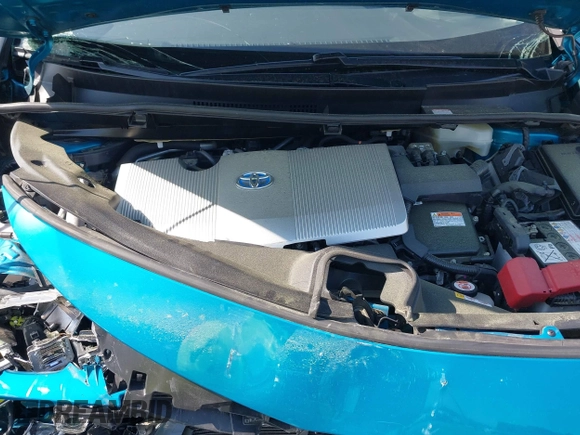 2021 Toyota Prius LE with VIN JTDKAMFP7M3180504, listed as a IAAI auction lot 41985409 with 56,617 mi miles and . Bid and sale history available at DreamBid. Image 10.