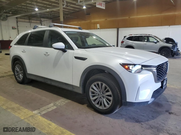 2024 Mazda CX-90 3.3 Turbo Select with VIN JM3KKAHD9R1132558, listed as a Copart auction lot 69250334 with 4,481 mi miles and Salvage Title. Bid and sale history available at carsss.com. Image 4.