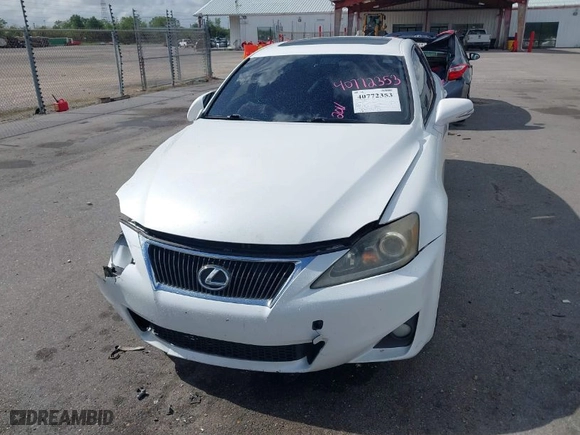 2011 Lexus IS 250 with VIN JTHBF5C2XB5140997, listed as a IAAI auction lot 40772353 with NaN miles. Bid and sale history available at carsss.com. Image 12.