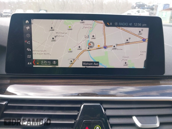 2019 BMW 5 Series 530i xDrive with VIN WBAJA7C5XKWW23351, listed as a IAAI auction lot 41760342 with 45,869 mi miles and . Bid and sale history available at carsss.com. Image 17.