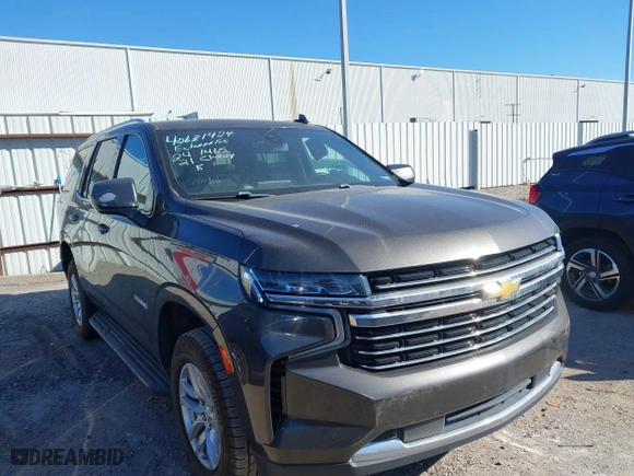 2021 Chevrolet Tahoe LT with VIN 1GNSCNKD9MR266140, listed as a IAAI auction lot 40631424 with 70,637 mi miles. Bid and sale history available at carsss.com. Image 6.