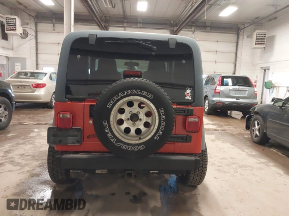 2006 Jeep Wrangler Sport with VIN 1J4FA49S06P729497, listed as a IAAI auction lot 41906227 with 134,573 mi miles. Bid and sale history available at carsss.com. Image 16.