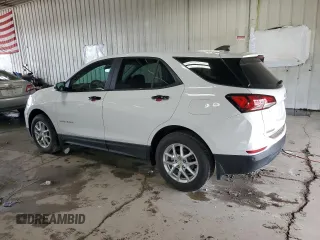 2024 Chevrolet Equinox LS with VIN 3GNAXSEG5RL255543, listed as a Copart auction lot 59809895 with 13,377 mi miles and Salvage title. Bid and sale history available at DreamBid. Image 2.